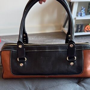 Kate Spade Black and Tan Shoulder Bag